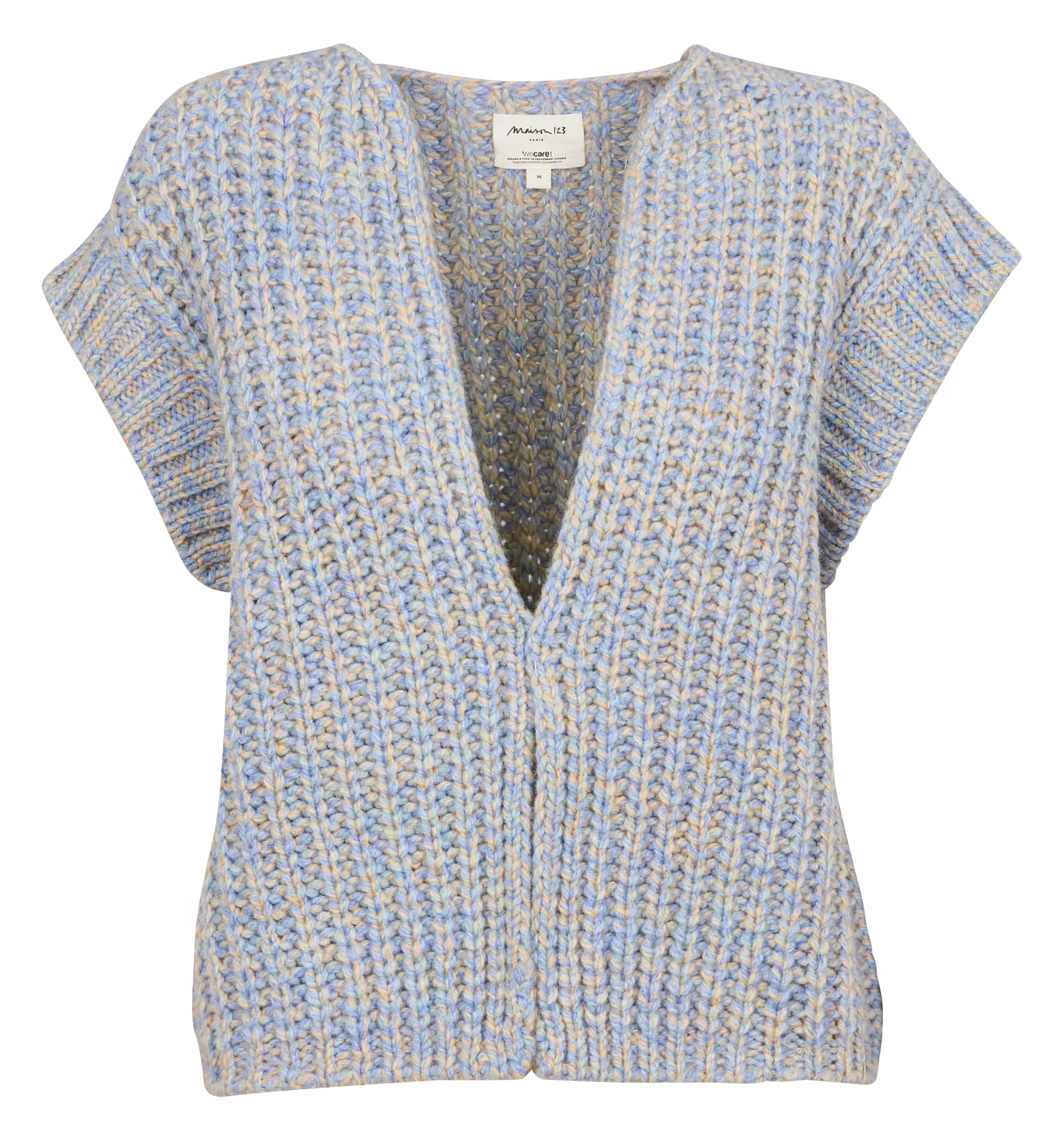  MAISON 123   CLARENCE - Giacca dritta in misto lana | Beige