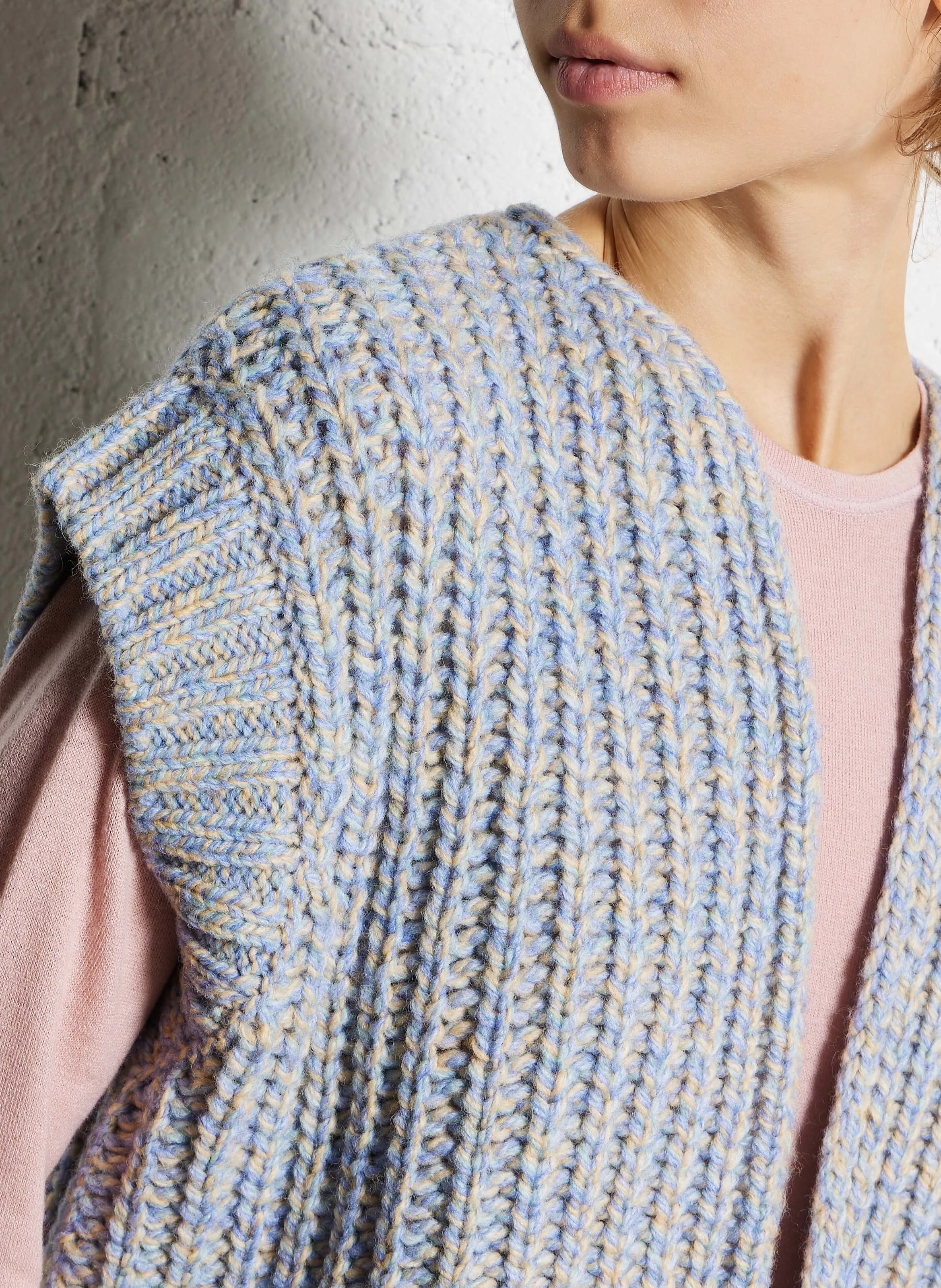  MAISON 123   CLARENCE - Giacca dritta in misto lana | Beige