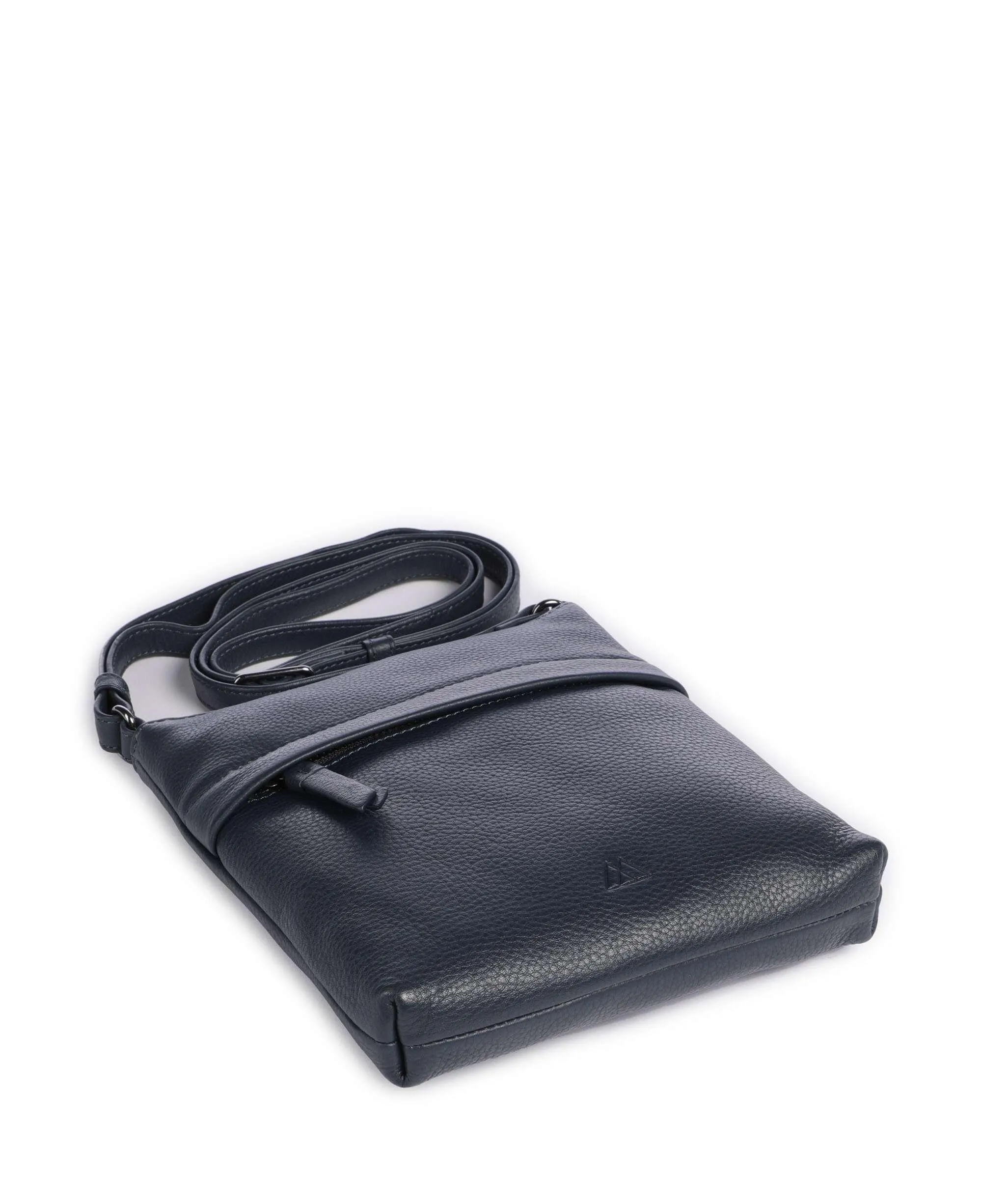  Markberg Genie Borsa a tracolla pelle di vacchetta grana navy  