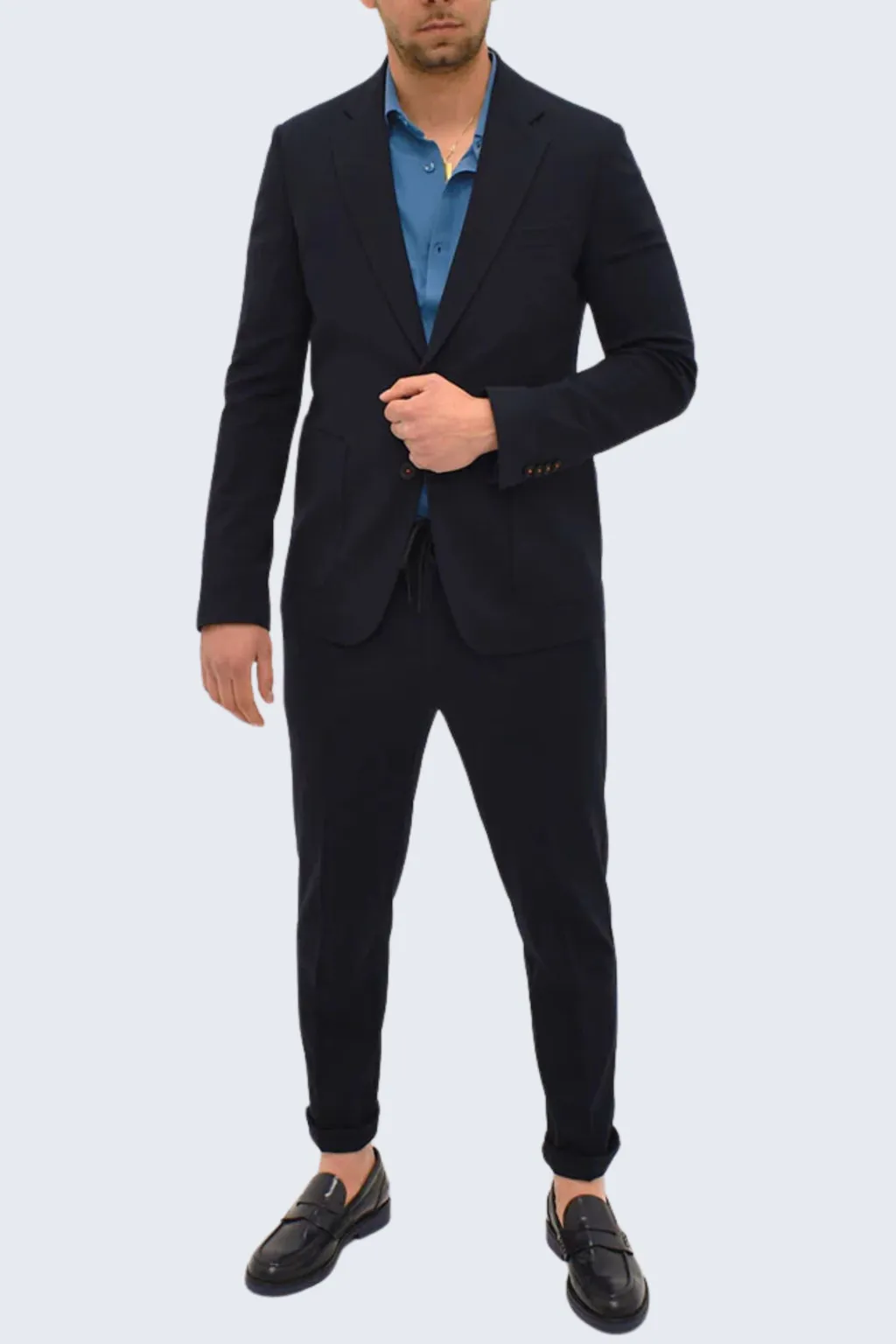 MARKUP GIACCA PUNTO MILANO BLU 696153