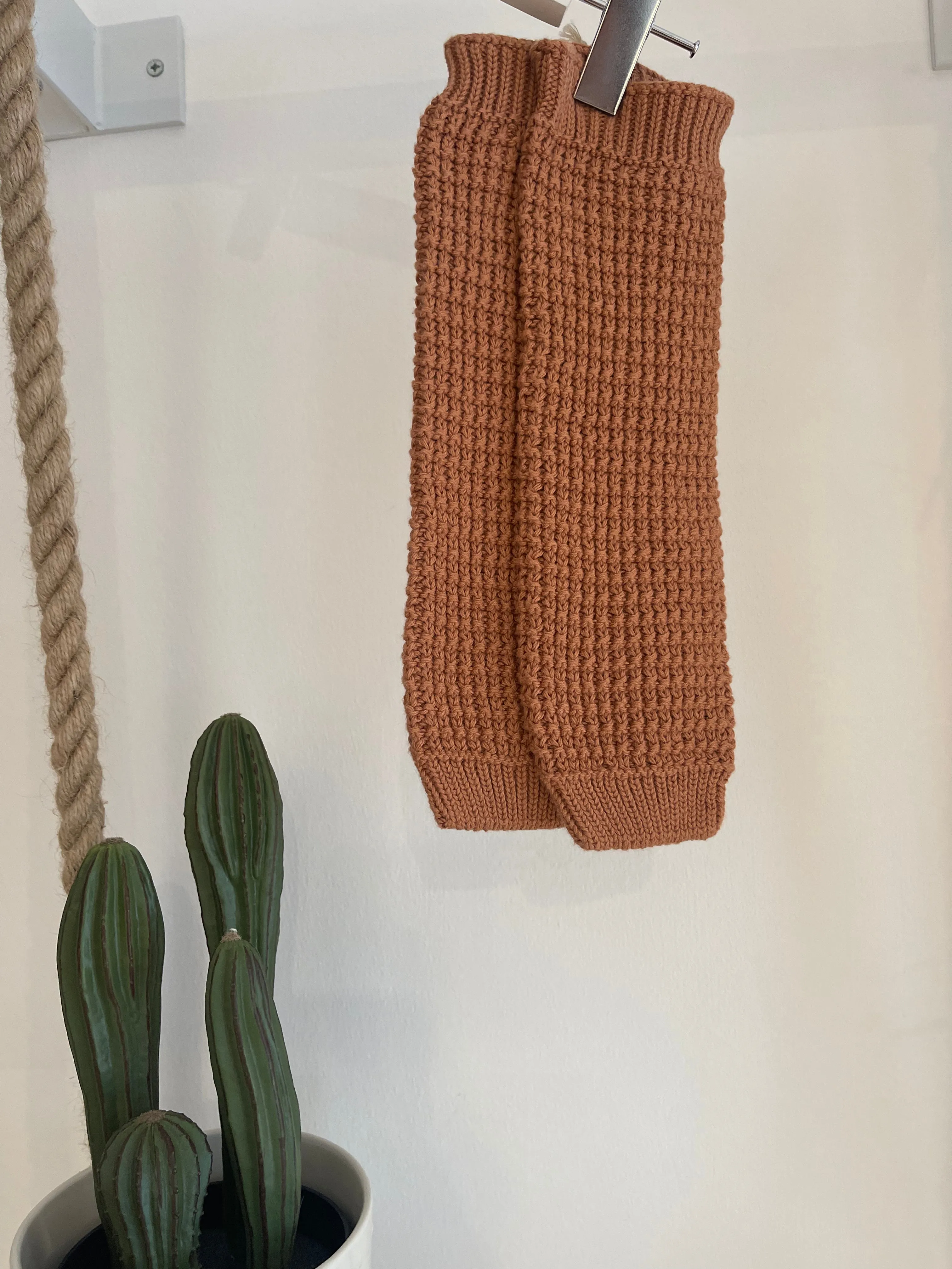Maxi Pull con scalda muscoli in cotone LI&ME