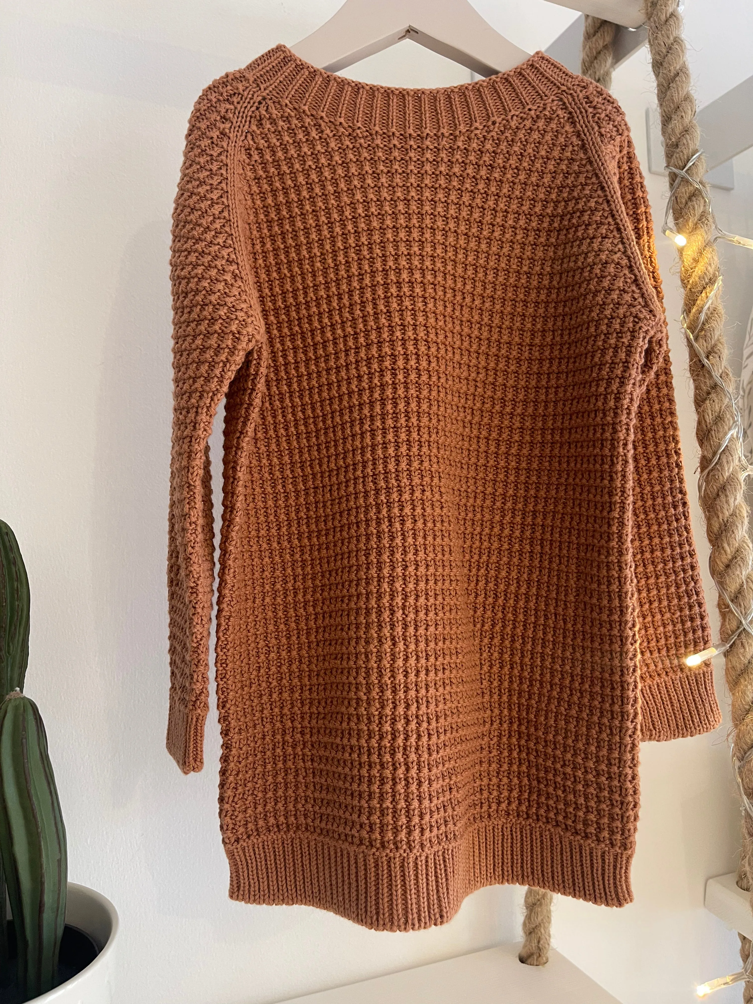 Maxi Pull con scalda muscoli in cotone LI&ME