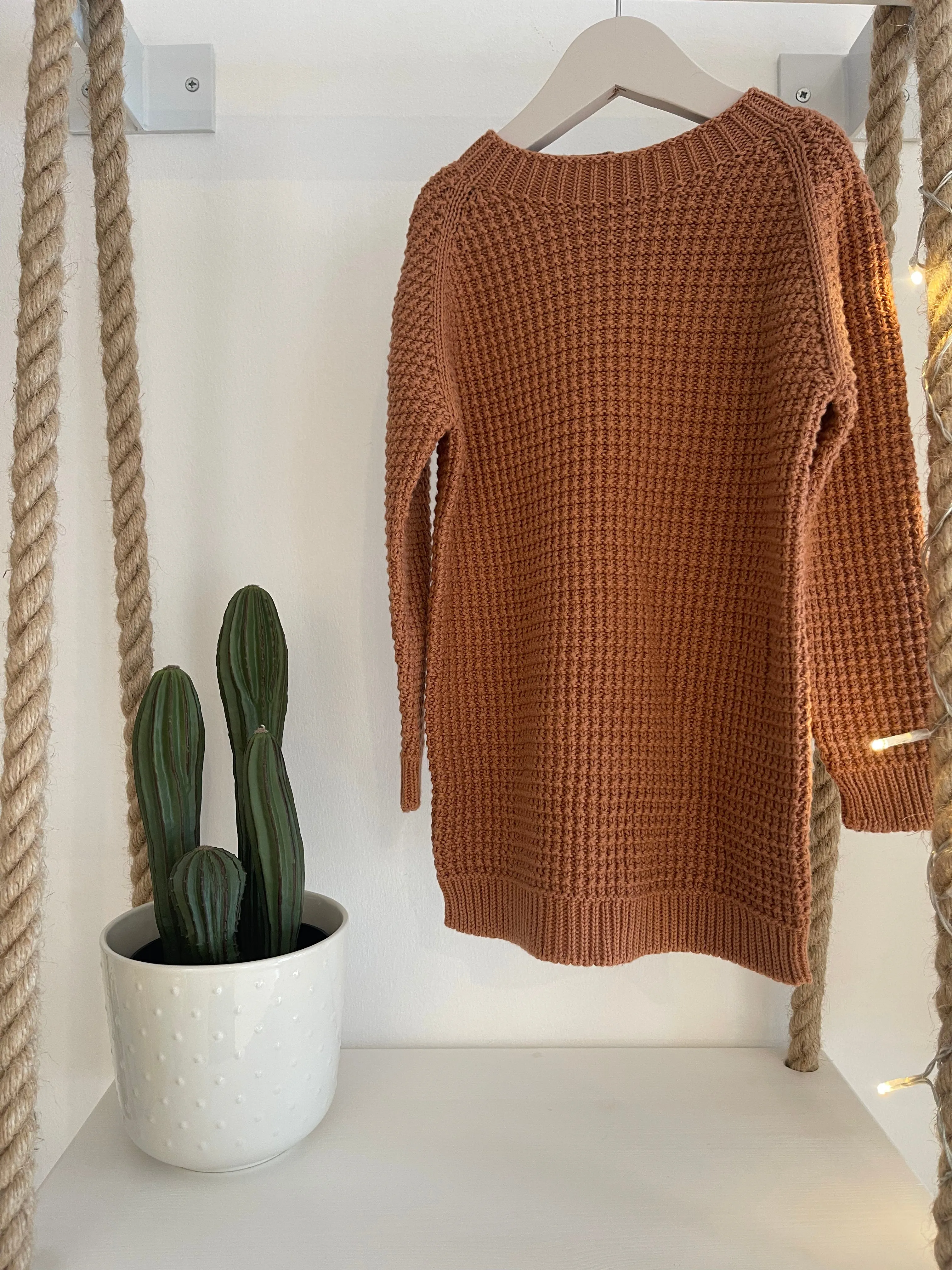 Maxi Pull con scalda muscoli in cotone LI&ME
