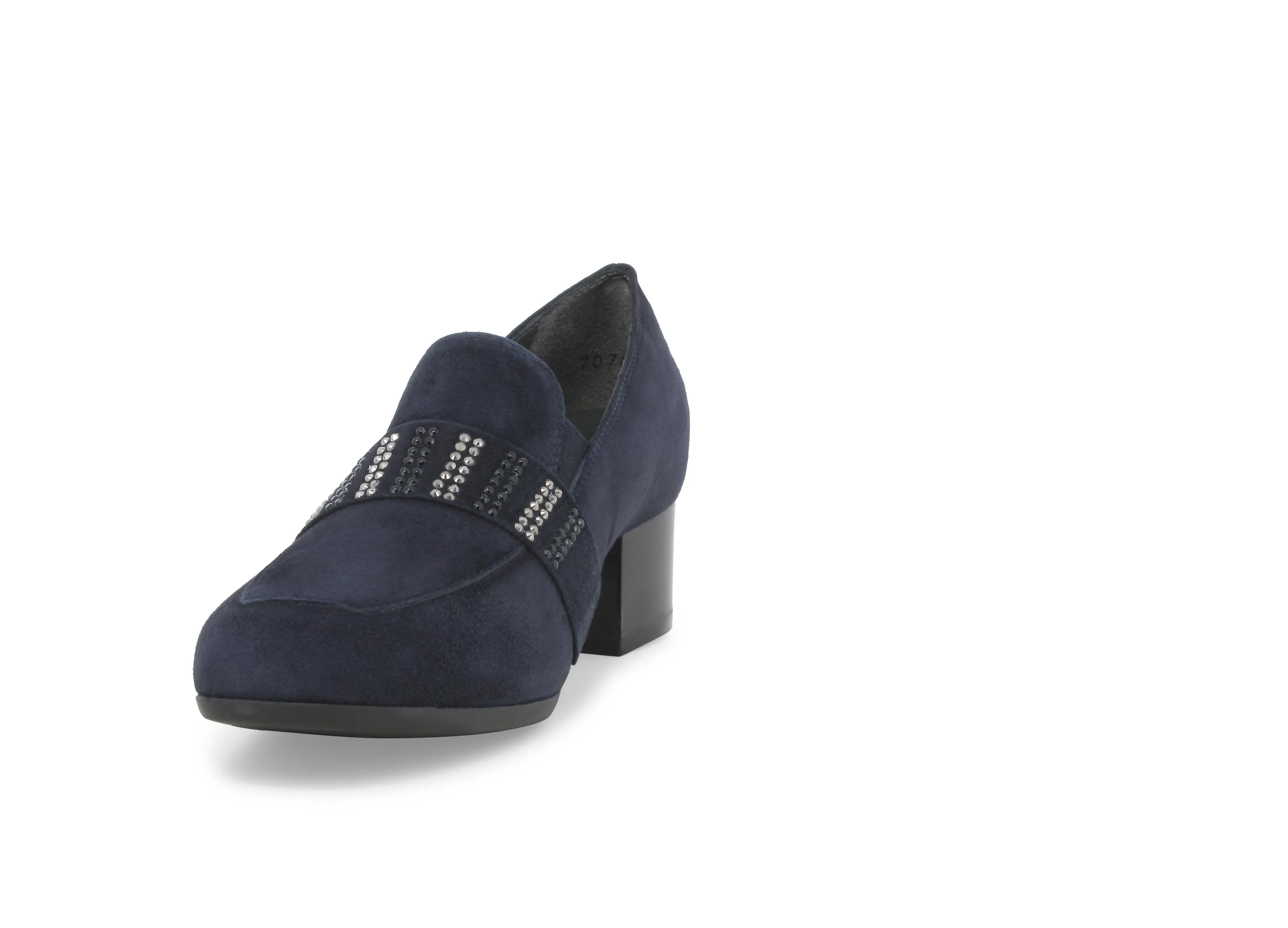Melluso Mocassino donna in camoscio blu notte x5320w