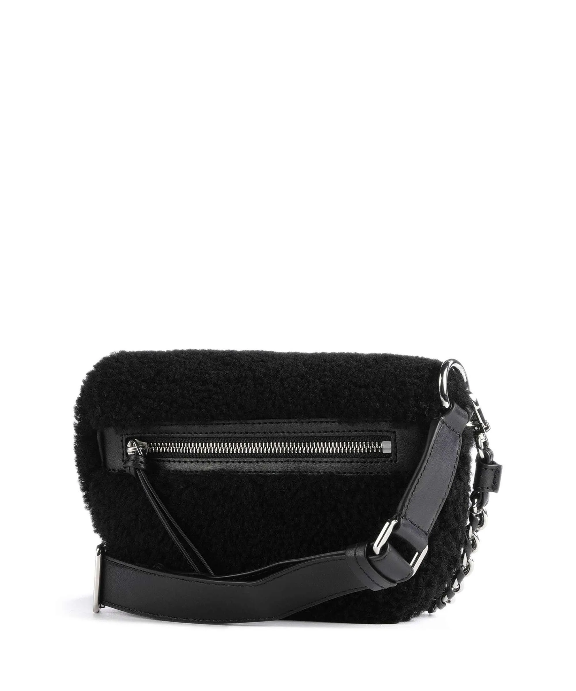  Michael Kors Slater Borsa a tracolla eco-pelliccia nero  