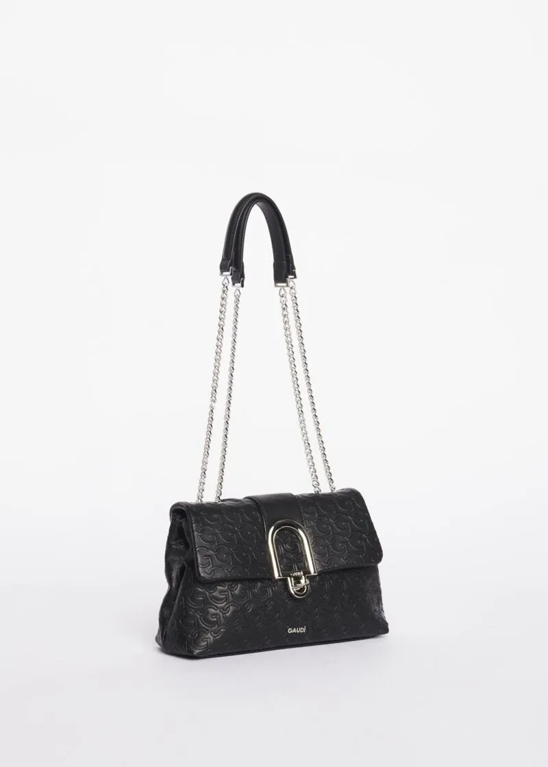 Mini borsa con logo GJ