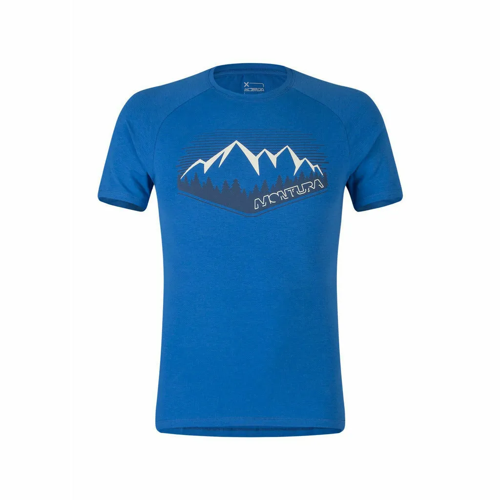 Montura Sight T-Shirt Celeste - Maglia Outdoor