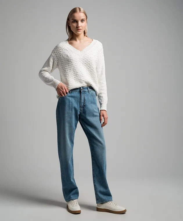 MooRER Jeans blu SANSA SANSA66LIGHTDENIM