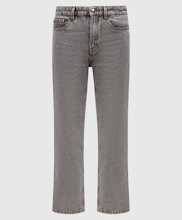 MooRER Jeans grigi di Phoebe PHOEBE120WBR