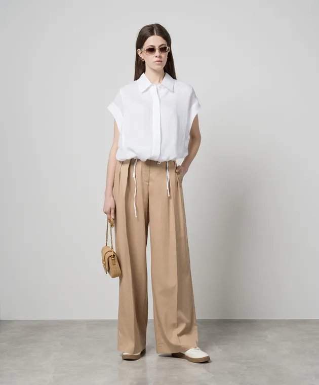 MooRER Pantaloni beige RIVEN RIVENNTF