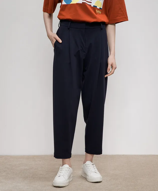 MooRER Pantaloni blu CEYLAN CEYLANJ