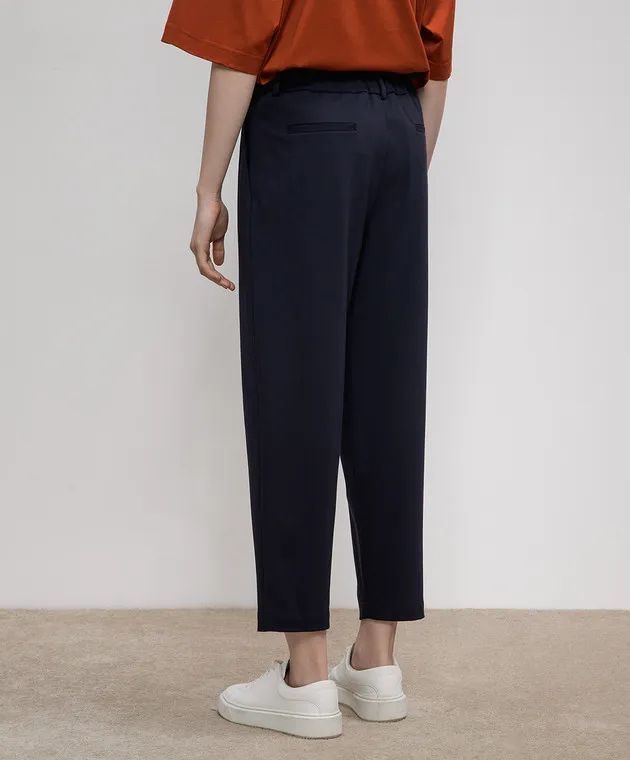 MooRER Pantaloni blu CEYLAN CEYLANJ