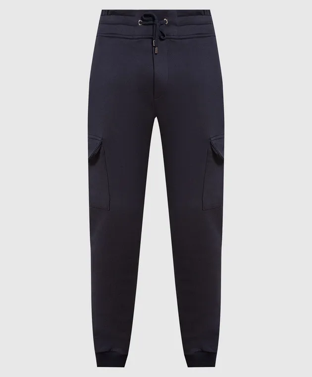 MooRER Pantaloni da jogging blu DIONIGILIL