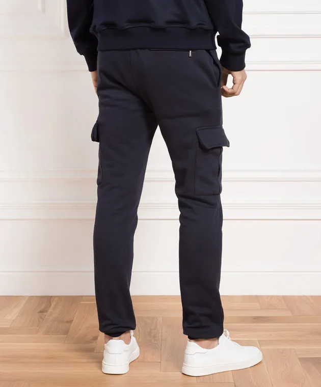 MooRER Pantaloni da jogging blu DIONIGILIL