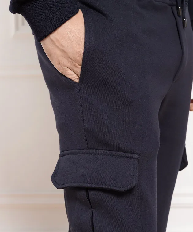 MooRER Pantaloni da jogging blu DIONIGILIL
