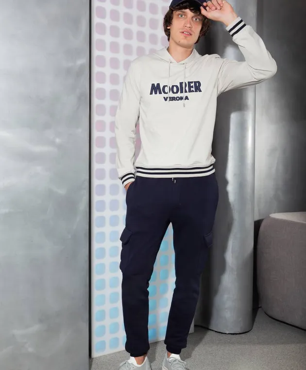 MooRER Pantaloni da jogging blu DIONIGILIL