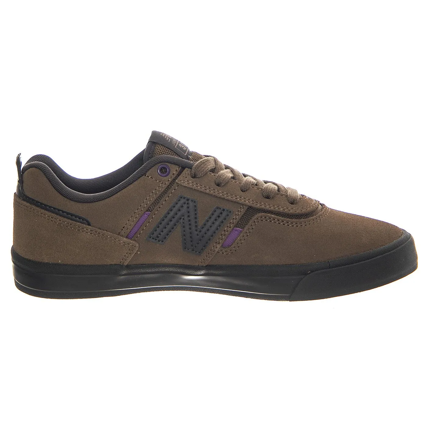 New Balance Numeric Skateboarding Brown Leather / Textile - Scarpe Profilo Basso Uomo Marroni    