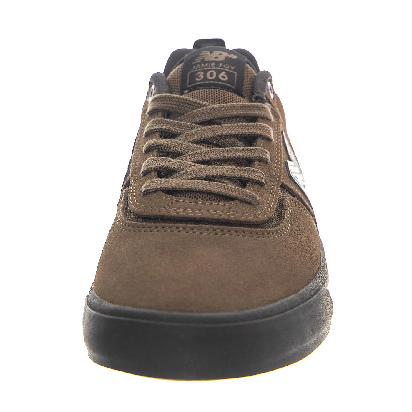 New Balance Numeric Skateboarding Brown Leather / Textile - Scarpe Profilo Basso Uomo Marroni    
