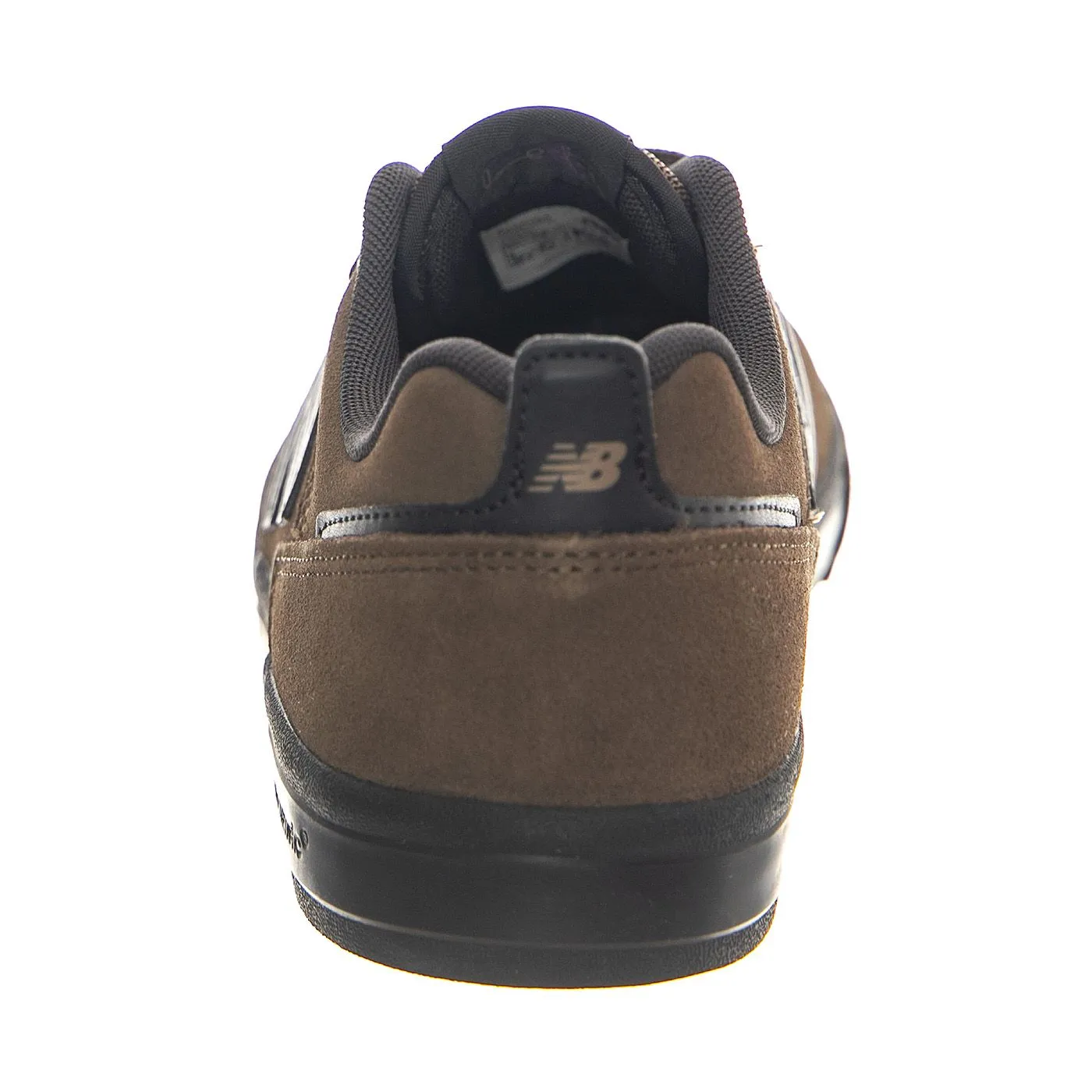New Balance Numeric Skateboarding Brown Leather / Textile - Scarpe Profilo Basso Uomo Marroni    