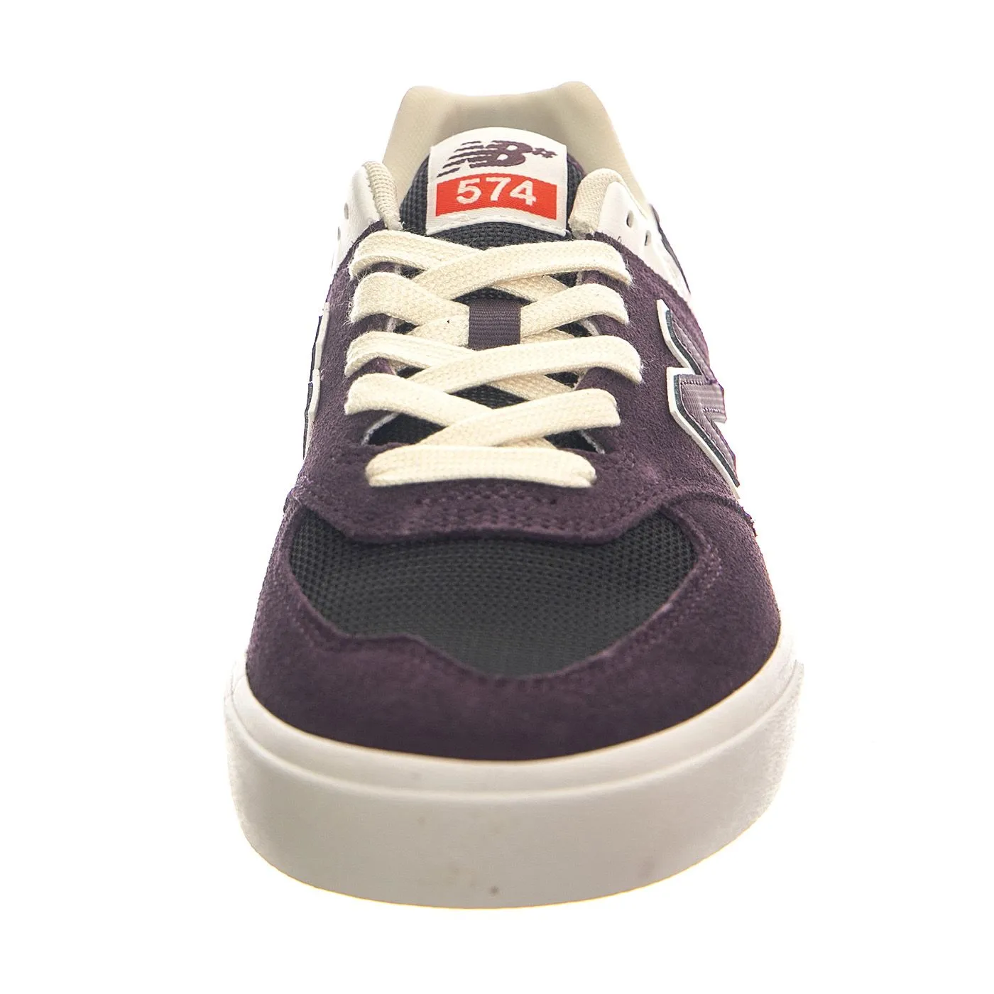 New Balance Numeric Skateboarding Plum Leather / Textile - Scarpe Profilo Basso Uomo Viola    