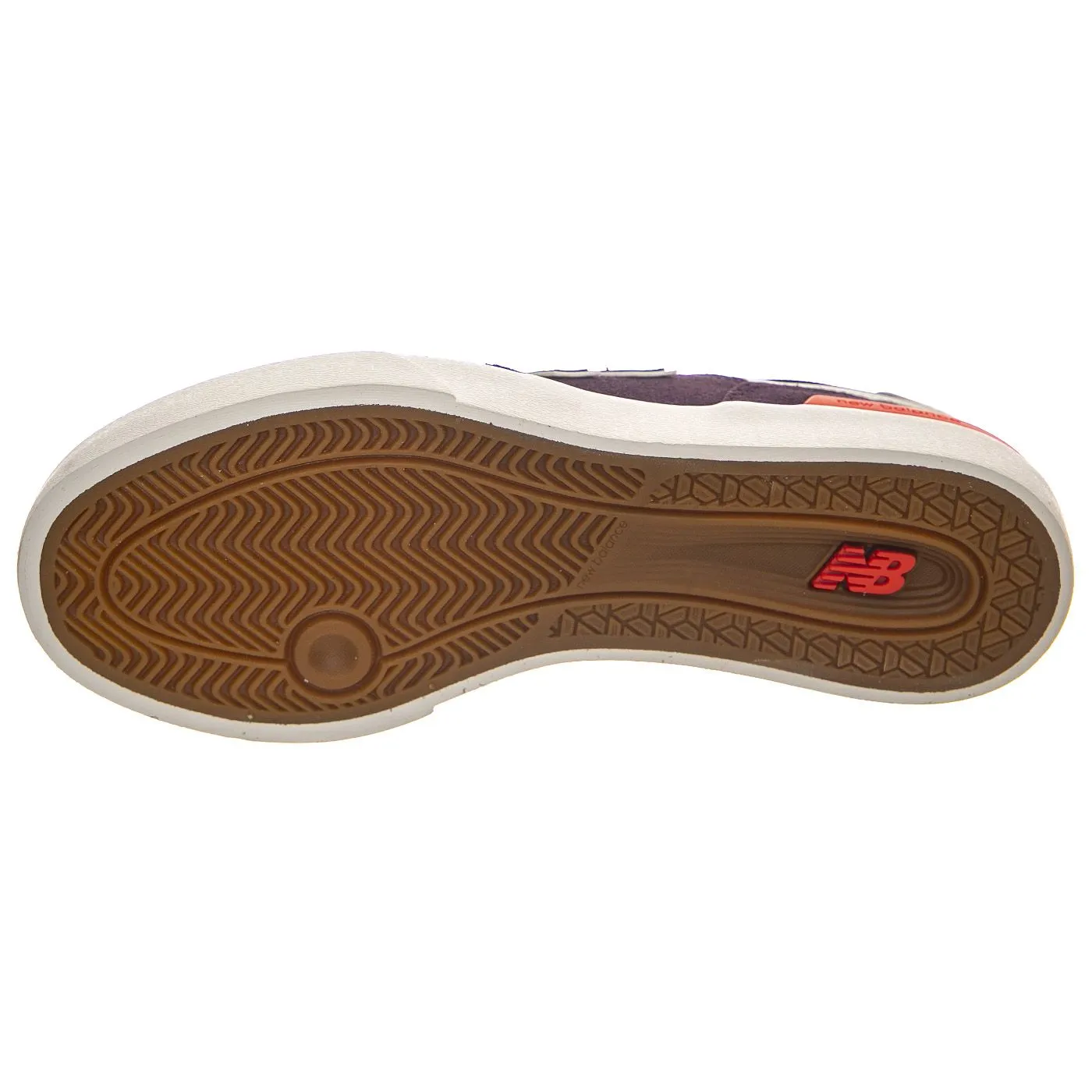 New Balance Numeric Skateboarding Plum Leather / Textile - Scarpe Profilo Basso Uomo Viola    