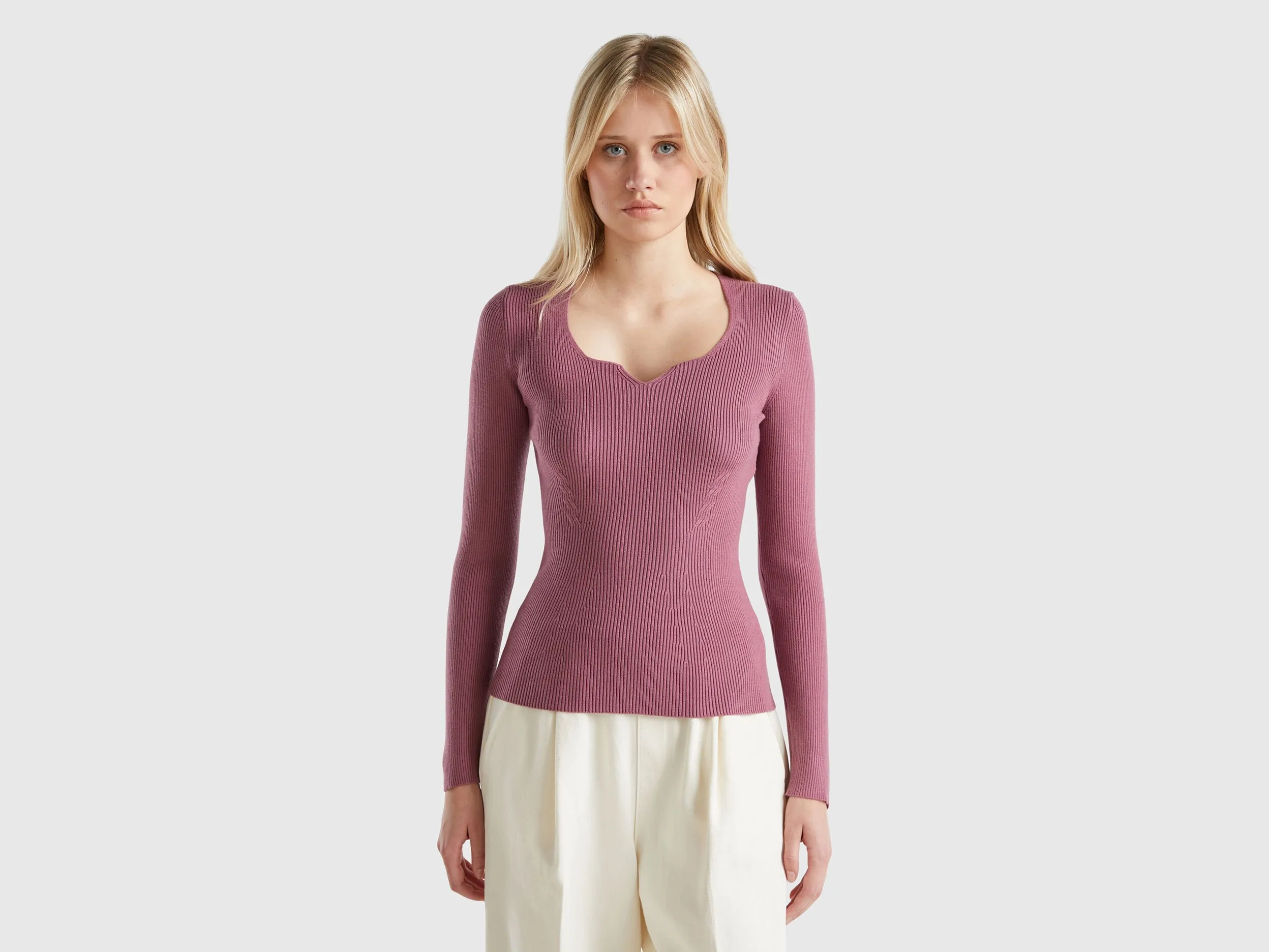 Nuovi arrivi Maglia con scollo a cuore