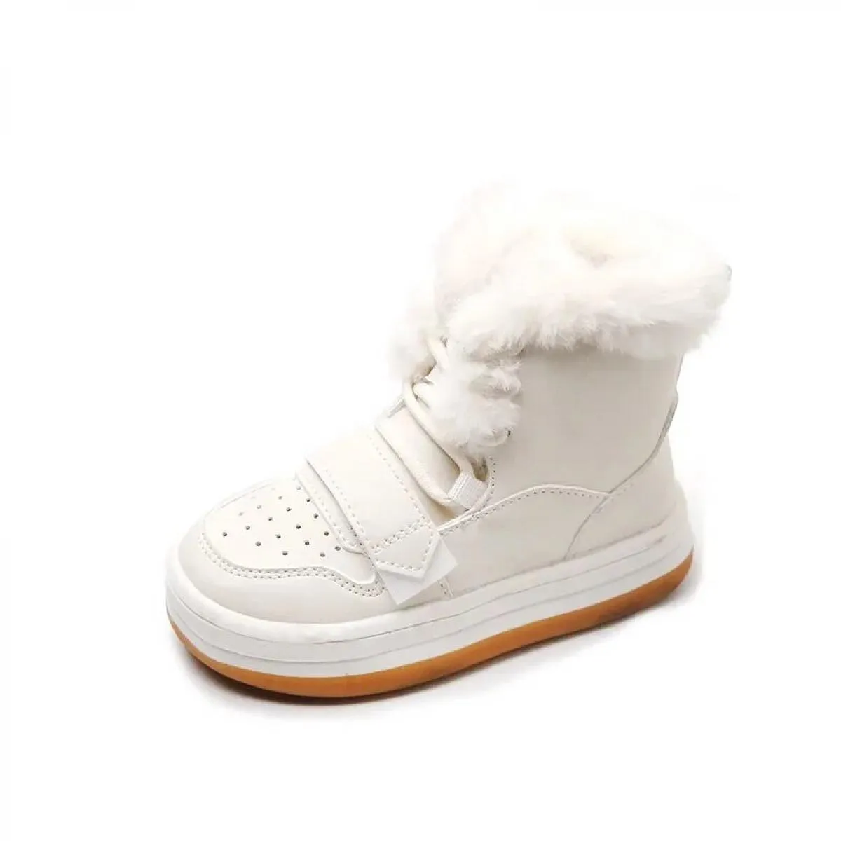 Nuovi stivali da neve invernali per bambini scarpe di cotone ragazzi ragazze più stivaletti in velluto scarpe casual in pelle pe