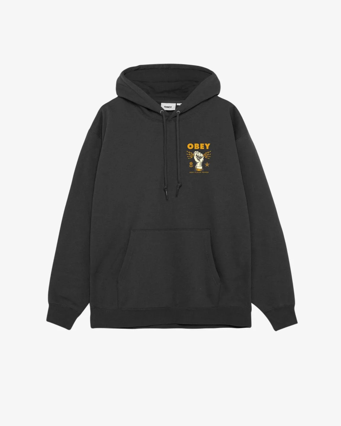 Obey New Clear Power Hood Fleece