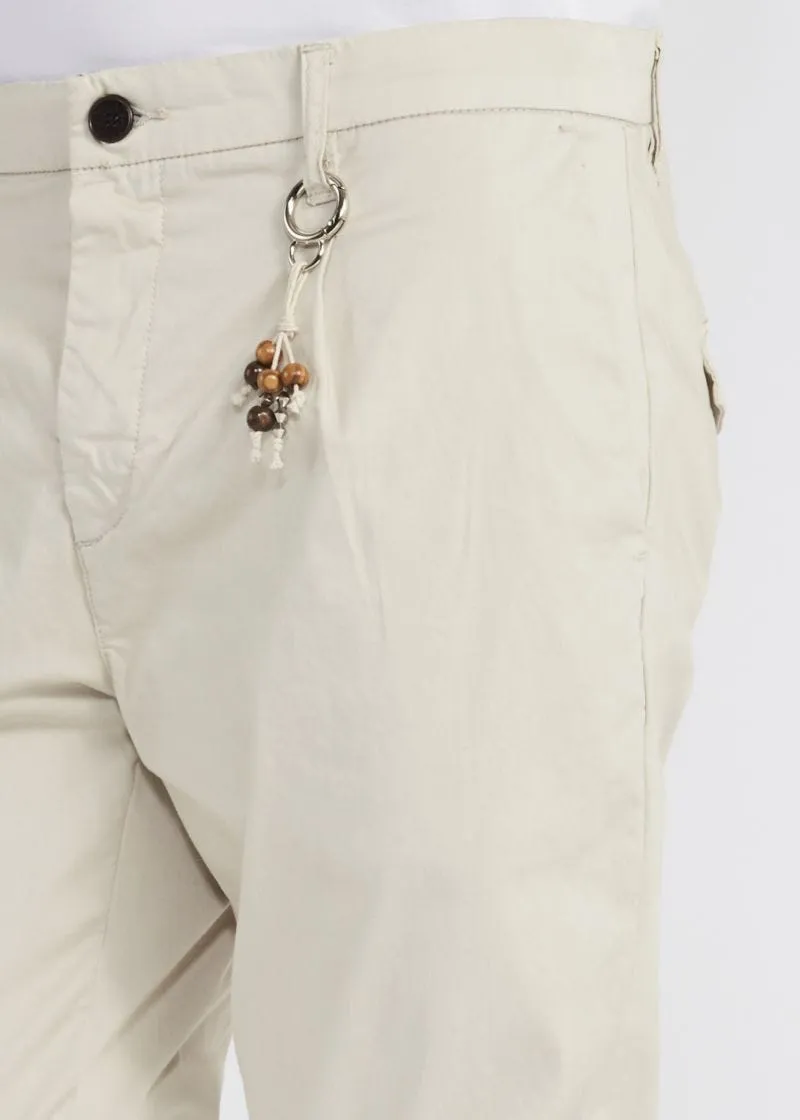 Pantaloni chino in cotone stretch