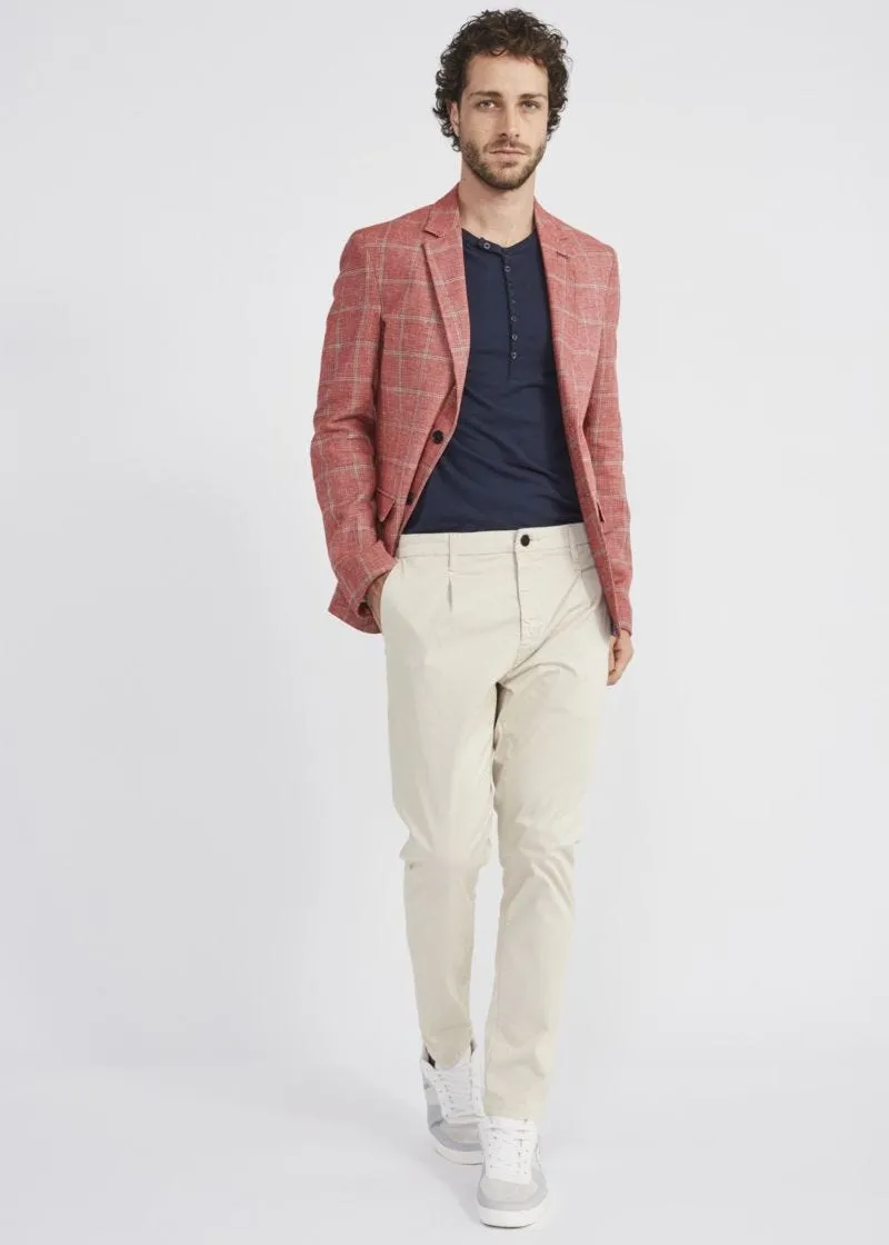 Pantaloni chino in cotone stretch