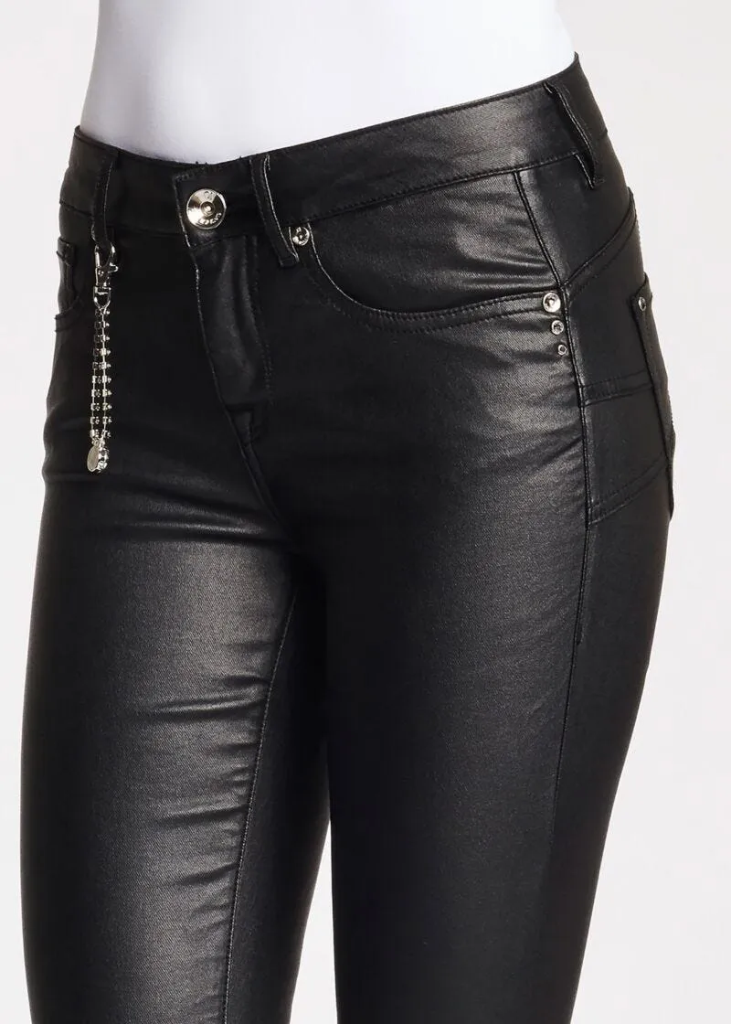 Pantaloni cinque tasche in cotone