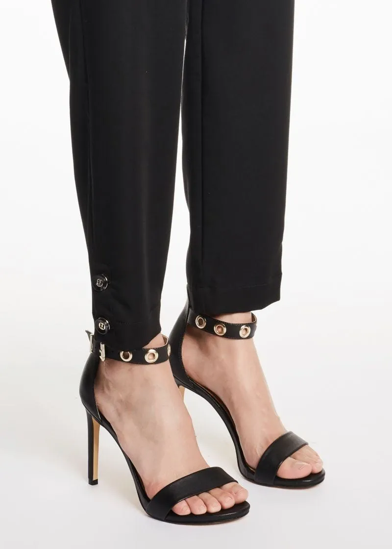 Pantaloni in tessuto fluido