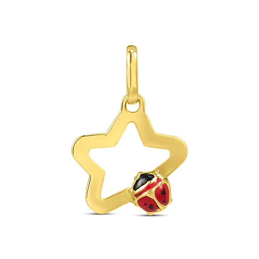 Pendente Stella Mon Petit Oro Giallo 375/1000 1425446