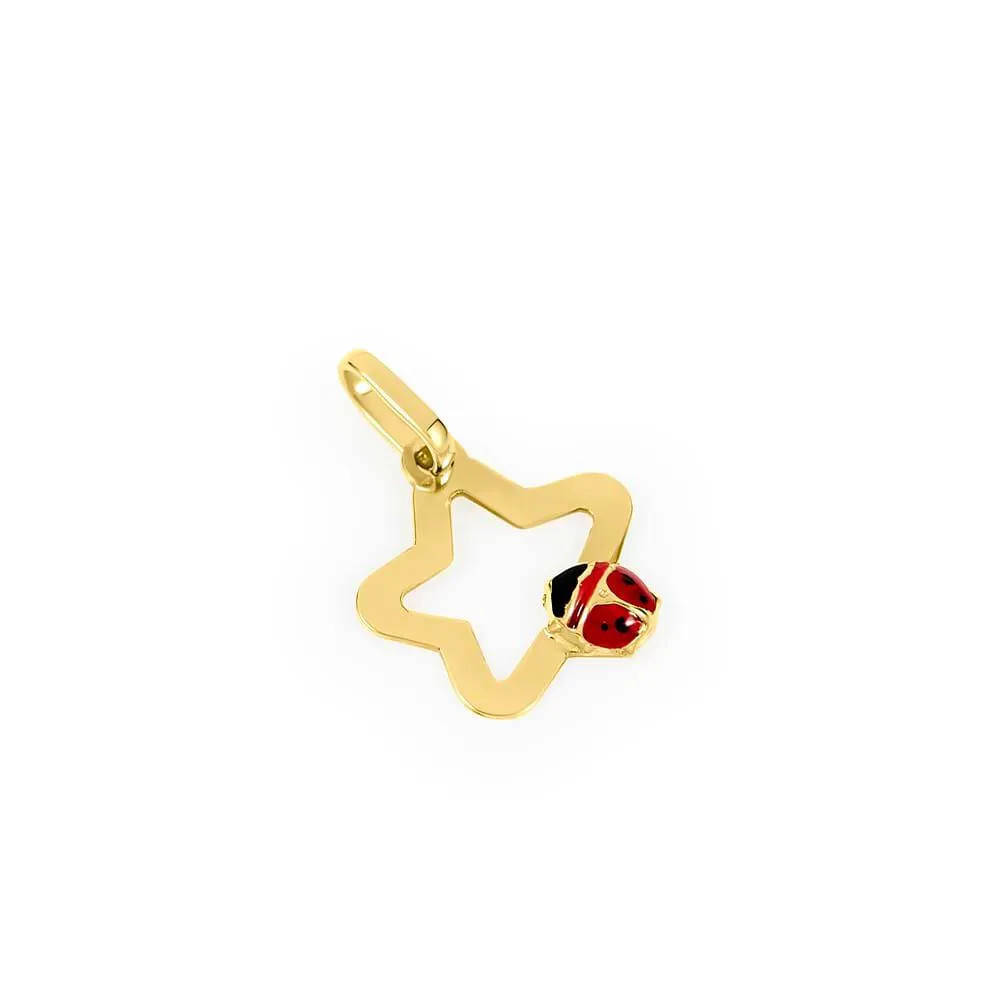 Pendente Stella Mon Petit Oro Giallo 375/1000 1425446