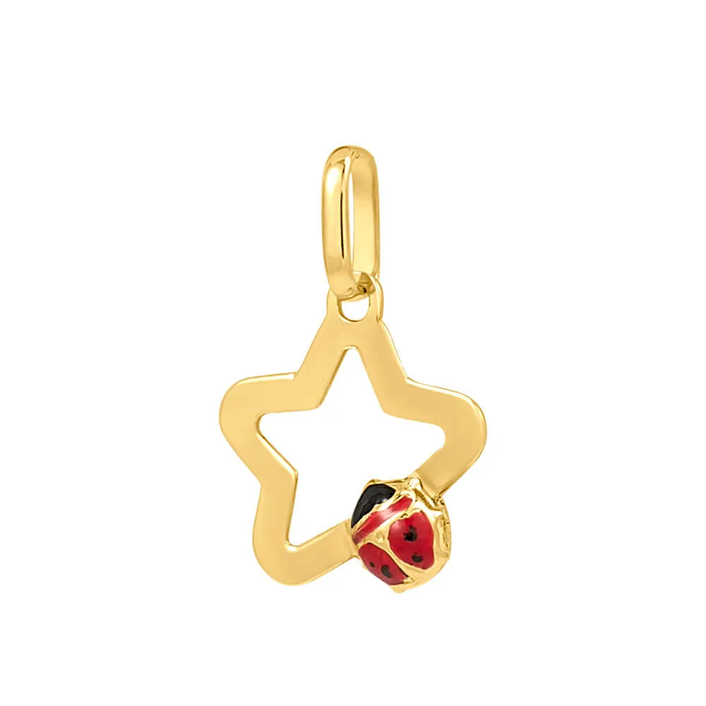 Pendente Stella Mon Petit Oro Giallo 375/1000 1425446