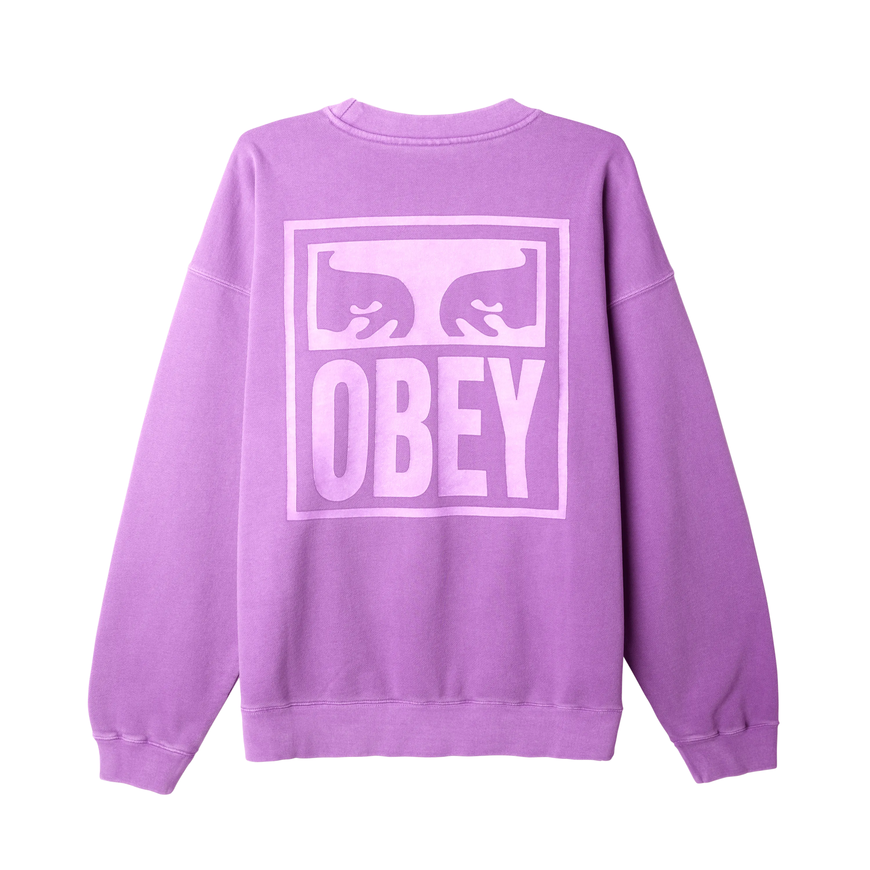 Pigment Obey Eyes Icon Extra Heavy Crew Fleece