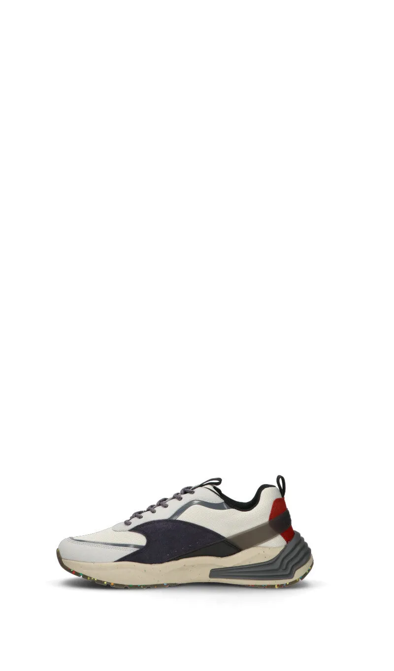 PIQUADRO Sneaker uomo acquamarina/rossa/nera