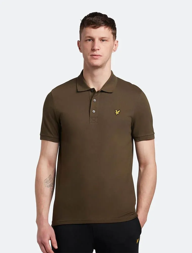 Polo Manica Corta Lyle&scott - Olive