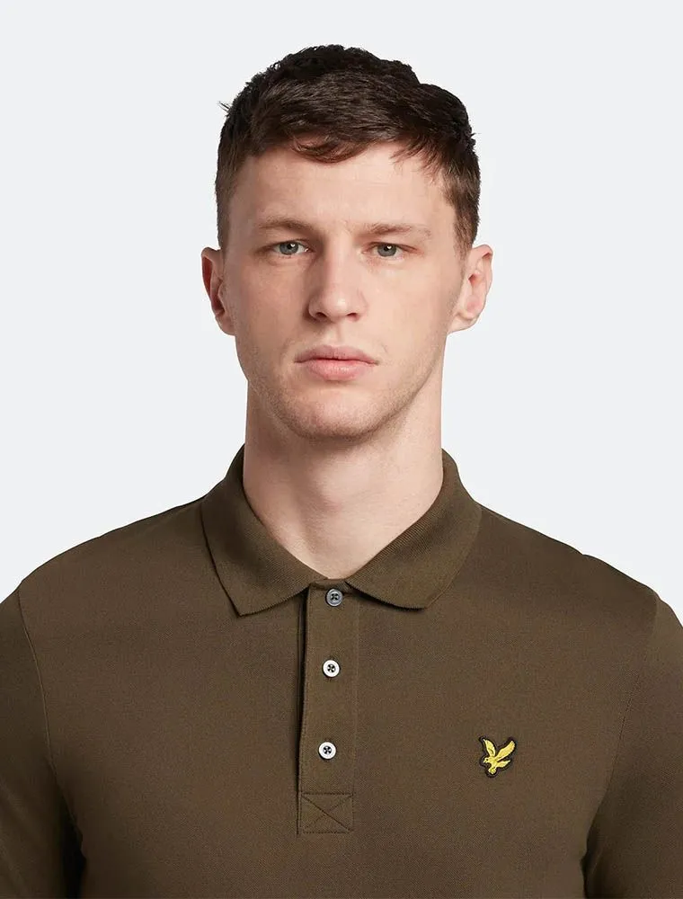 Polo Manica Corta Lyle&scott - Olive