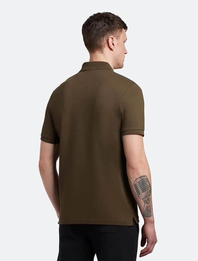 Polo Manica Corta Lyle&scott - Olive