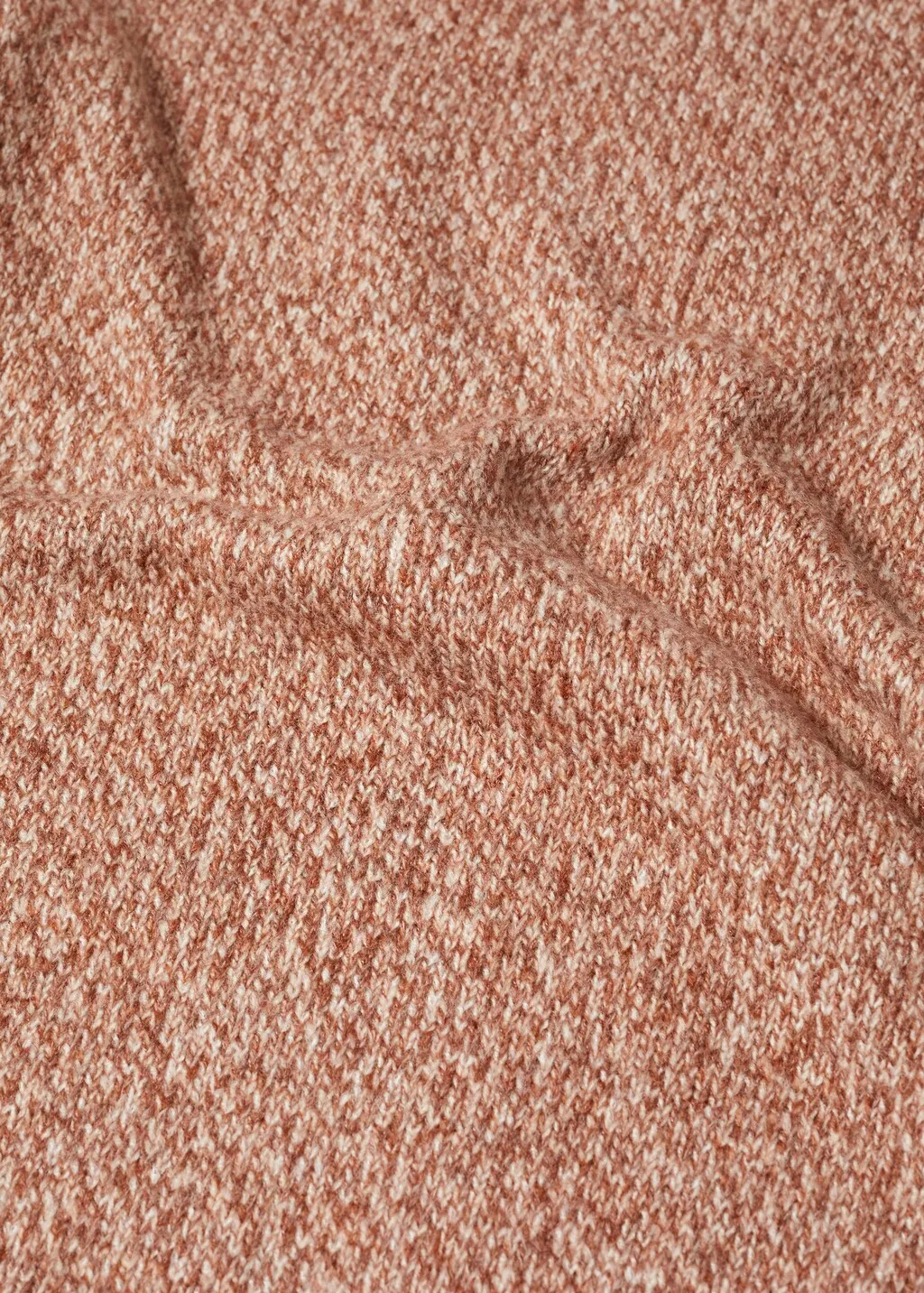 Pullover collo Perkins melangiato