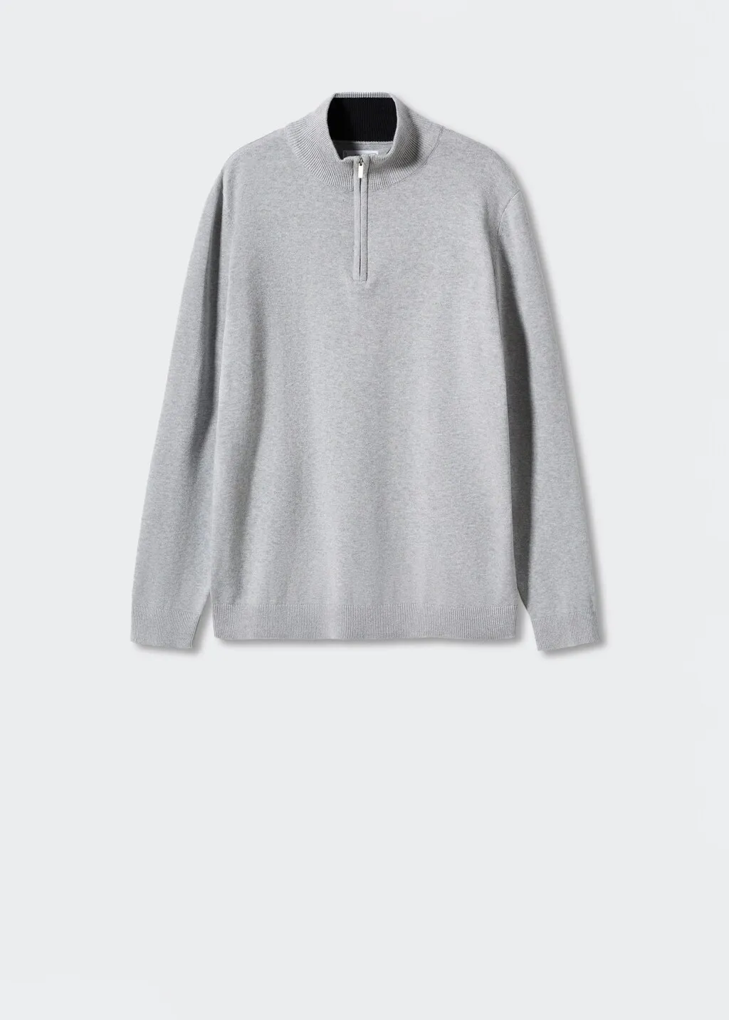 Pullover collo Perkins zip