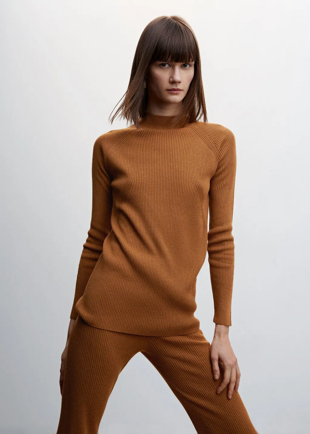 Pullover coste collo Perkins