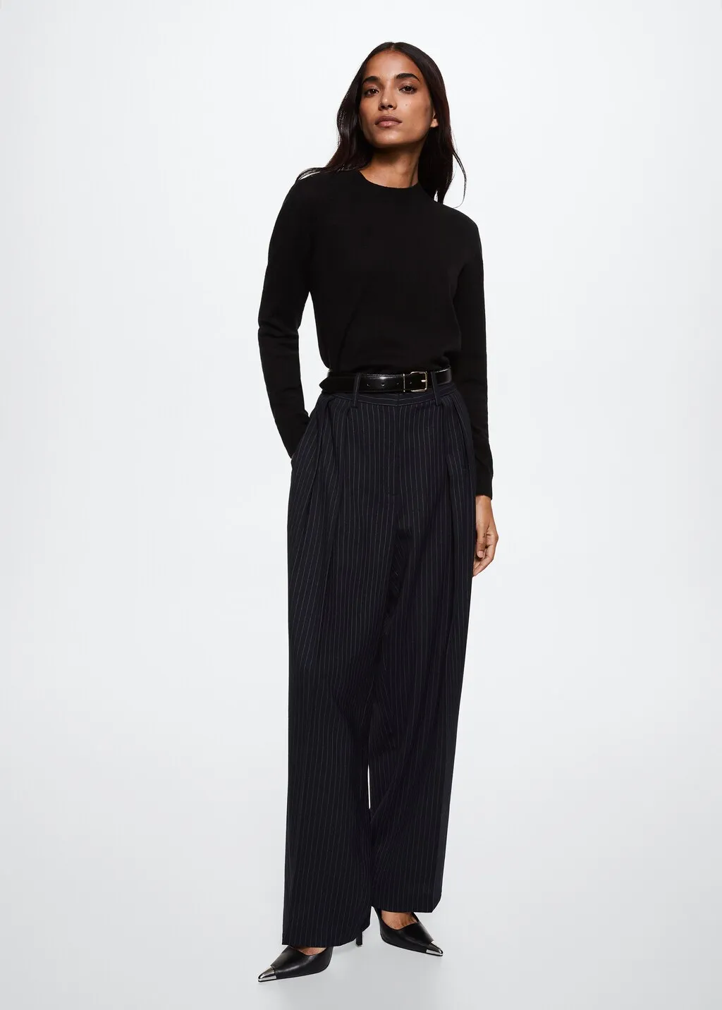 Pullover lana collo perkins