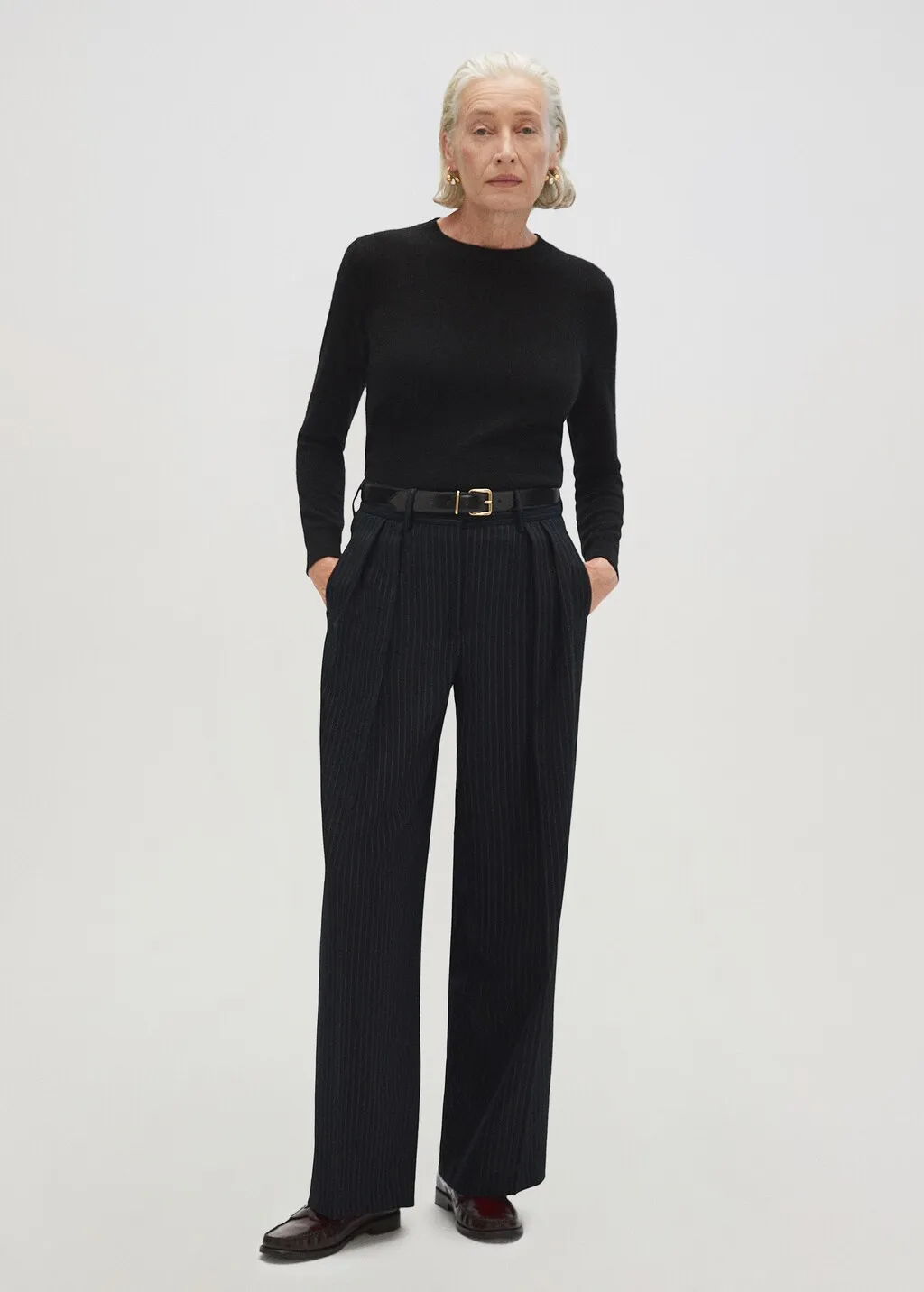 Pullover lana collo perkins