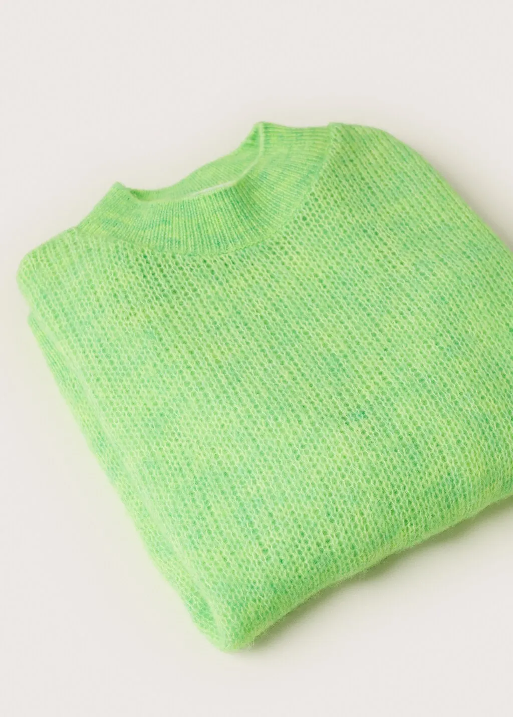 Pullover maglia collo perkins