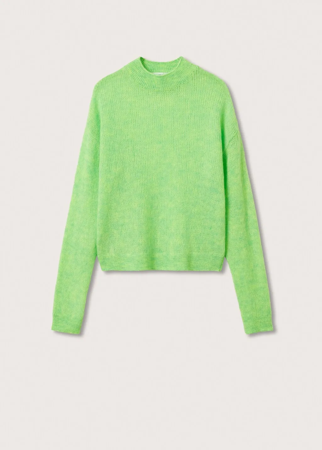 Pullover maglia collo perkins