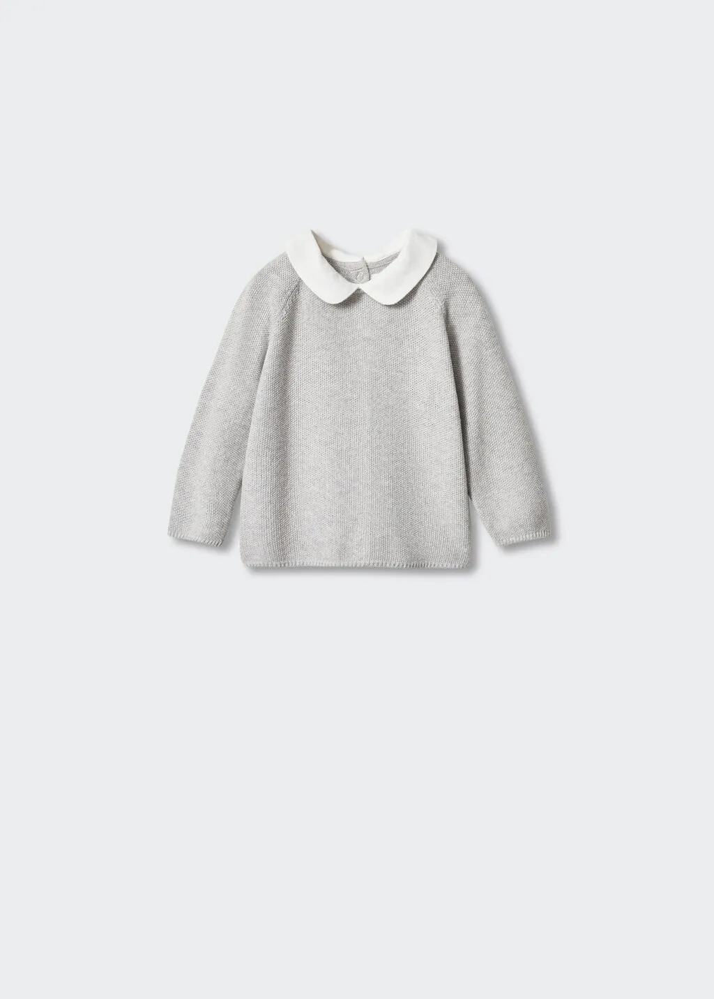 Pullover maglia collo rever