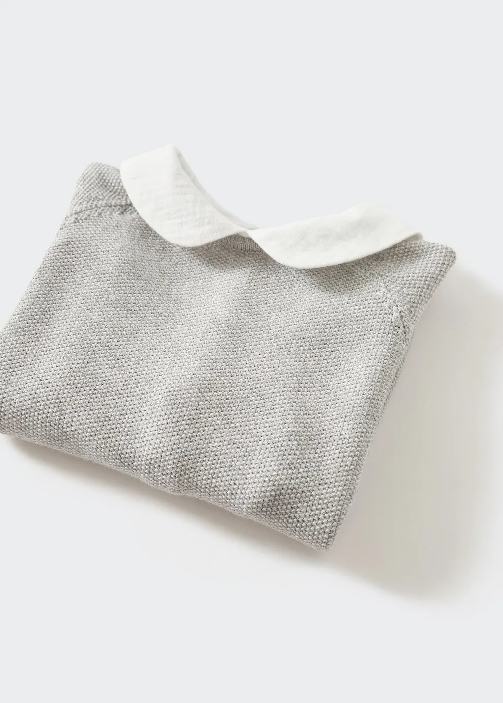 Pullover maglia collo rever