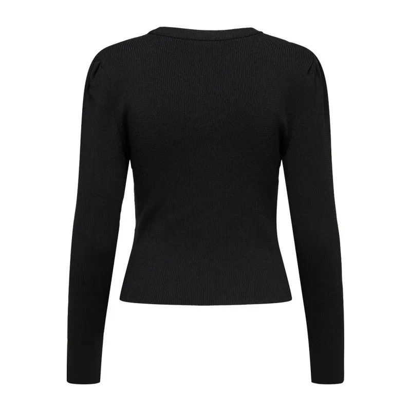 PULLOVER SALLY CON BORDI A COSTINE DA DONNA ONLY